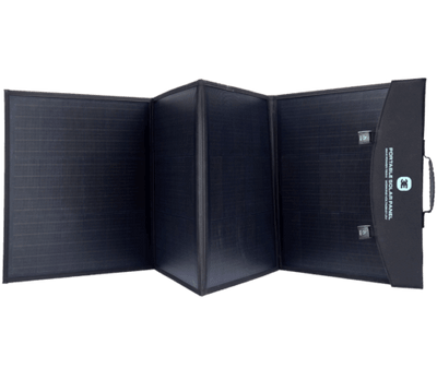 160 Watt Portable Solar Panel: 3E EP160 - Folded Front View