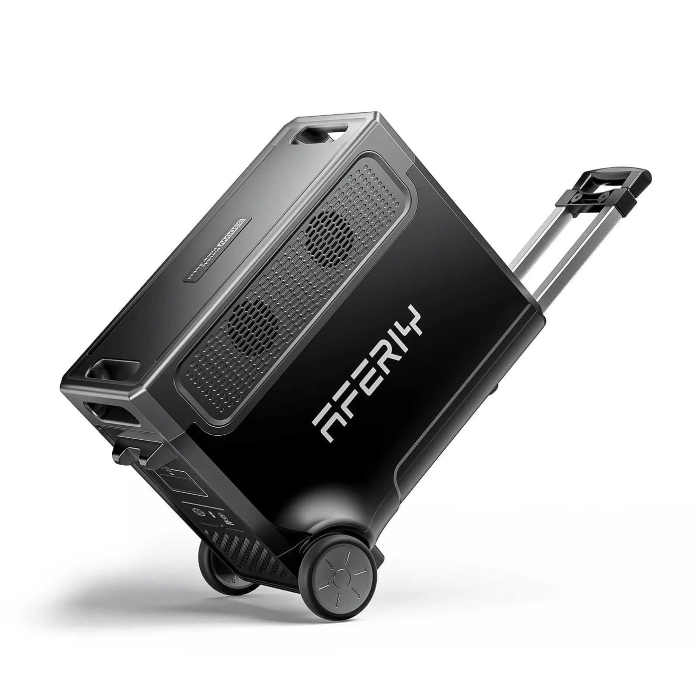 3600 Watt Portable Power Station - 3840Wh: AFERIY P310 - Side View With Handle Extended