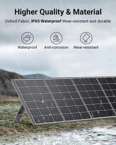 200 Watt Portable Solar Panel: AFERIY S200 - Waterproof Durability In Use