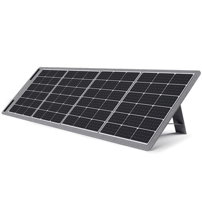 2000 Watt Solar Generator For Camping/ RV (200-400 Solar Watts): AFERIY - Solar Panel Front View