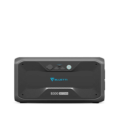 3072Wh Expansion Battery: Bluetti B300 - Front View