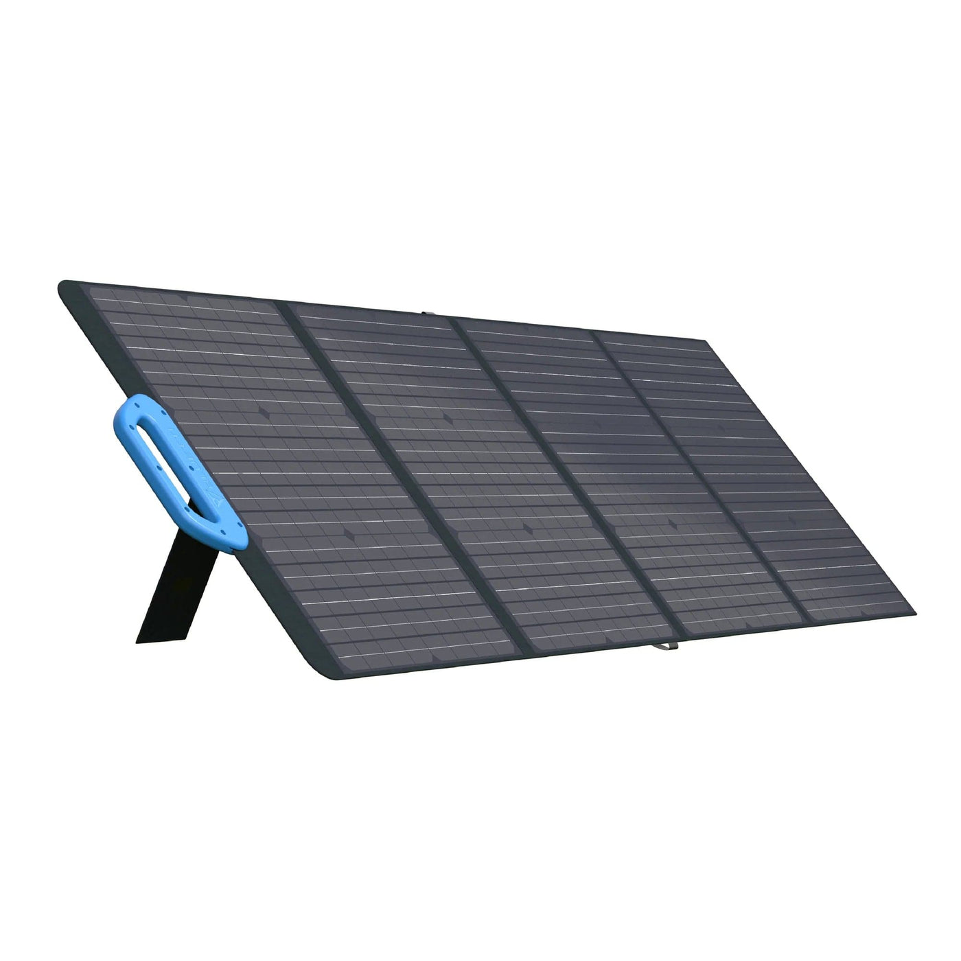 120 Watt Portable Solar Panel: Bluetti PV120 - Front Left View Fully Expanded