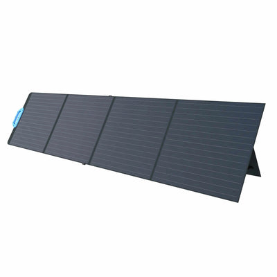 3000 Watt Solar Generator For Home/ RV (600 Solar Watts): Bluetti - Solar Panel Front Right View Fully Expanded