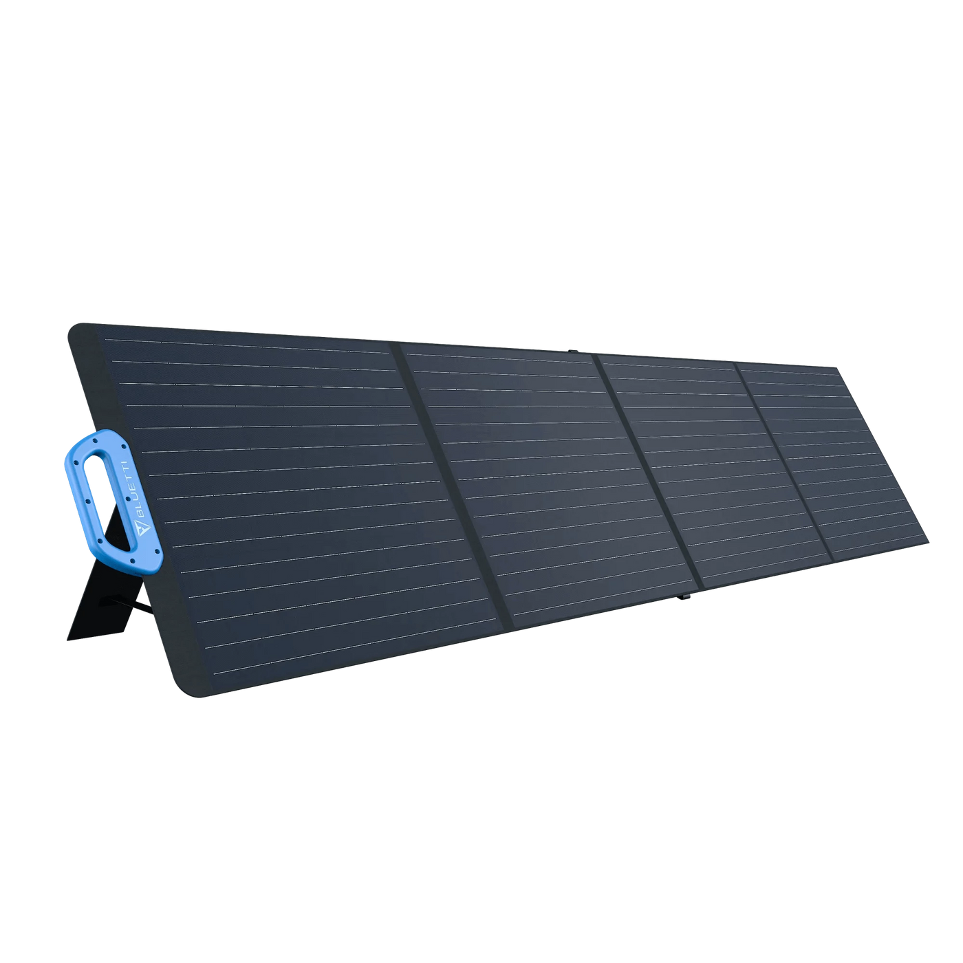 200 Watt Portable Solar Panel: Bluetti PV200 - Front Left View Fully Expanded