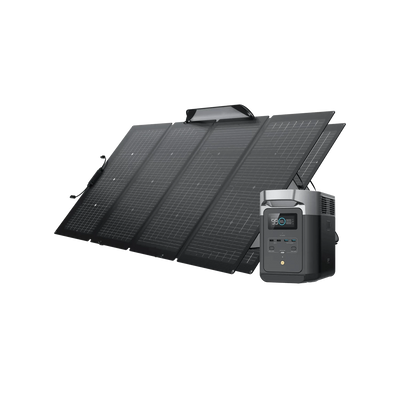 1800 Watt Solar Generator For Camping/ RV (110-440 Solar Watts): EcoFlow