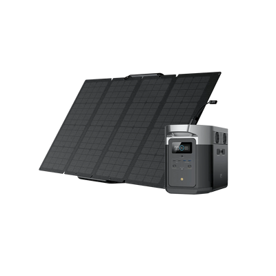 2000 Watt Solar Generator For Camping/ RV (110-800 Solar Watts): EcoFlow