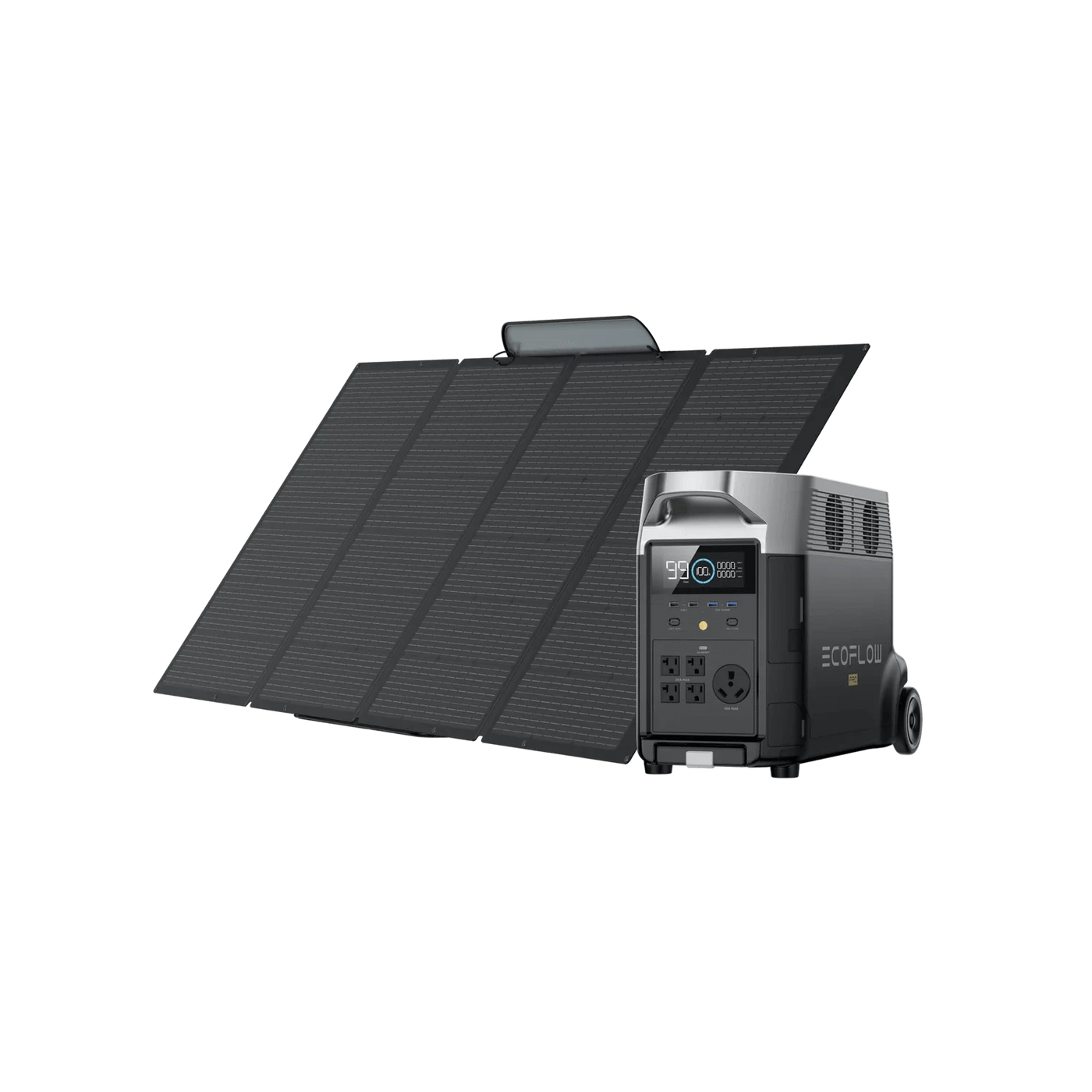 3600 Watt Solar Generator For Home (220-1200 Solar Watts): EcoFlow