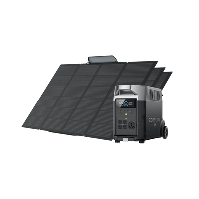 3600 Watt Solar Generator For Home (220-1200 Solar Watts): EcoFlow