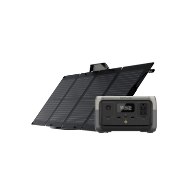 300 Watt Solar Generator For Camping (110 Solar Watts): EcoFlow