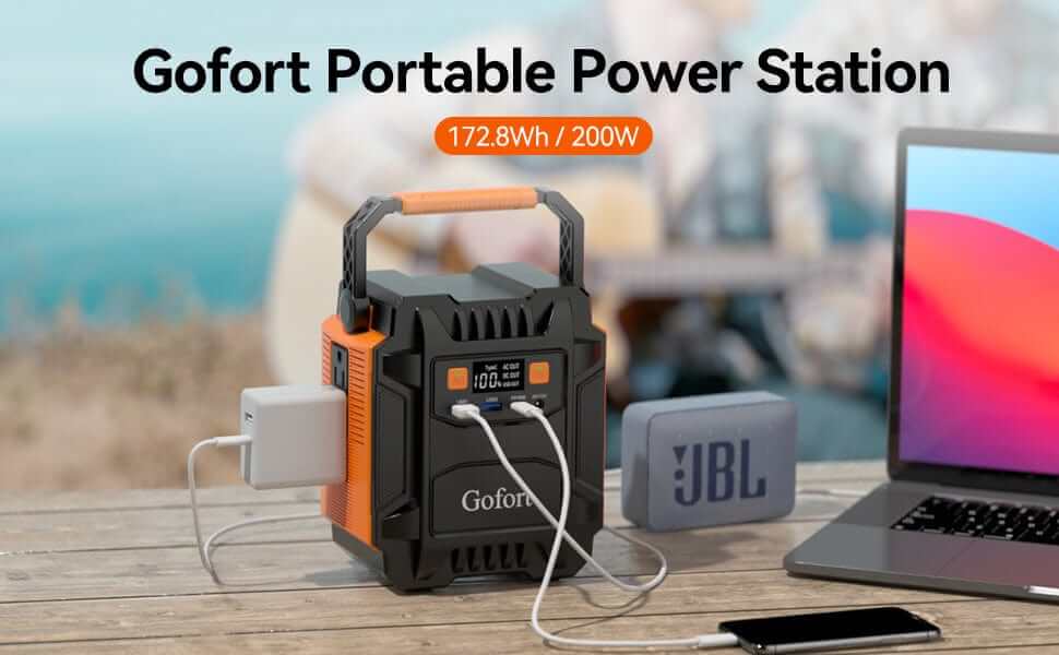 200 Watt Portable Power Station - 173Wh: Gofort A201