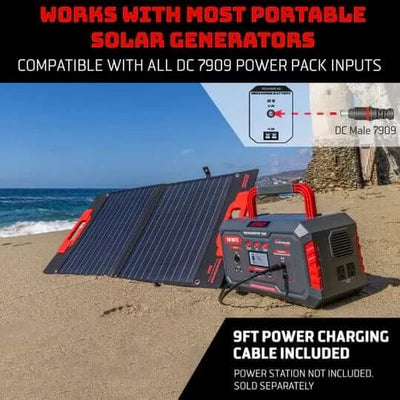 60 Watt Portable Solar Panel: GoSports