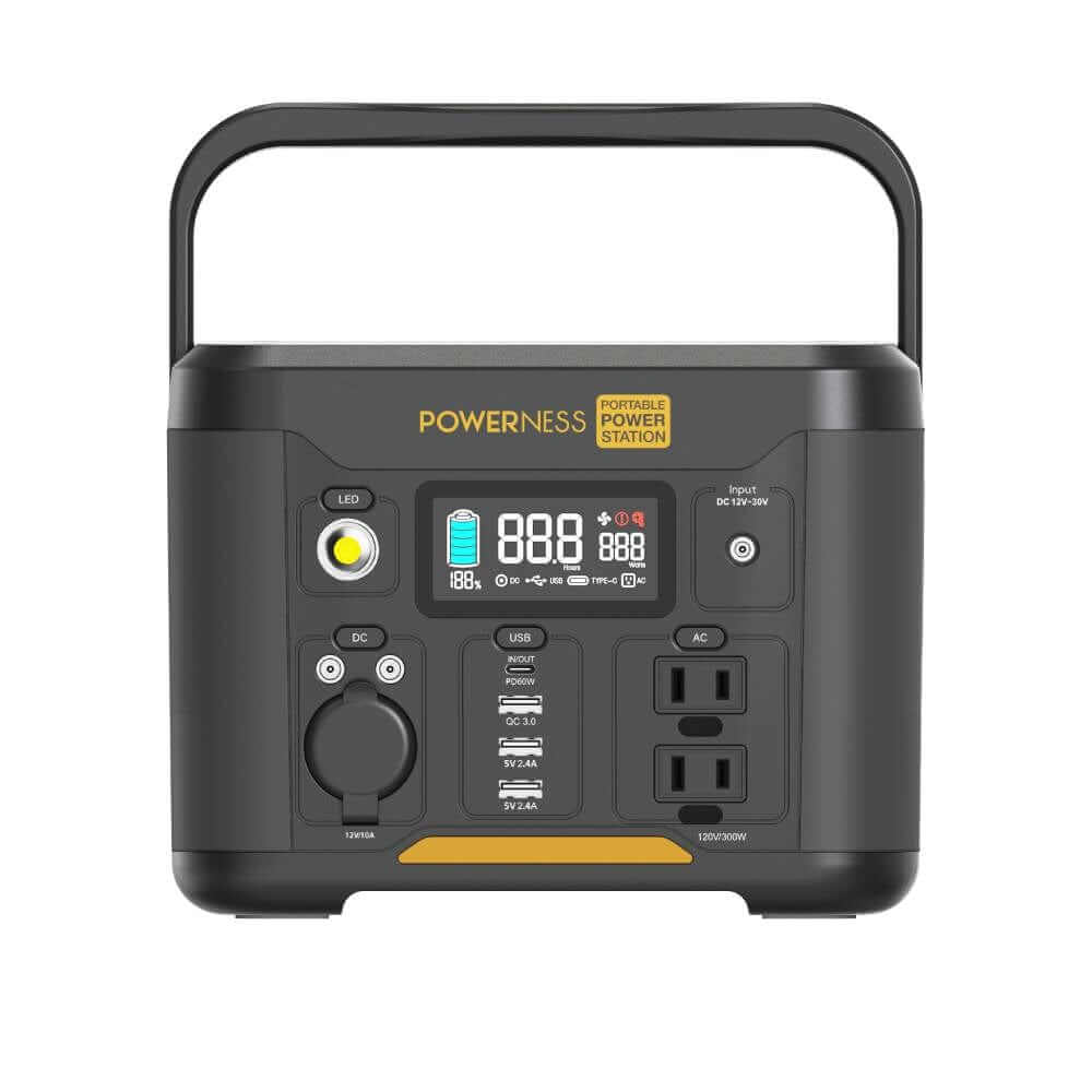300 Watt Portable Power Station - 296Wh: Powerness Hiker U300
