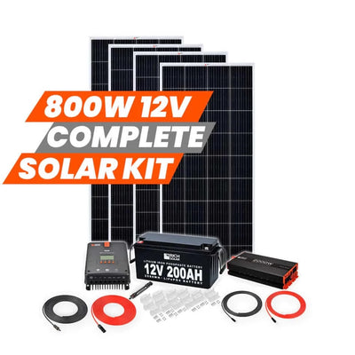 800 Solar Watt Off Grid Solar Power System: Rich Solar