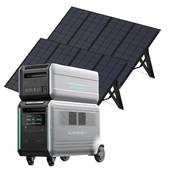 3,600 Watt, 12,876Wh Solar Generator For Home (400-800 Solar Watts): Zendure