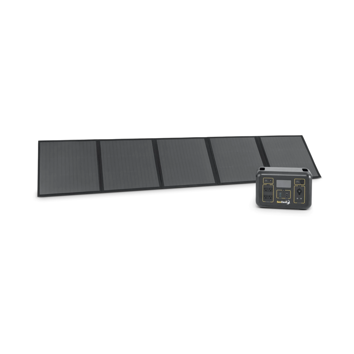 1200 Watt Solar Generator Kit For Camping (200 Solar Watts): SeeDevil