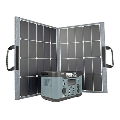 Wagan 68 Watt Solar Panel - Foldable and Portable