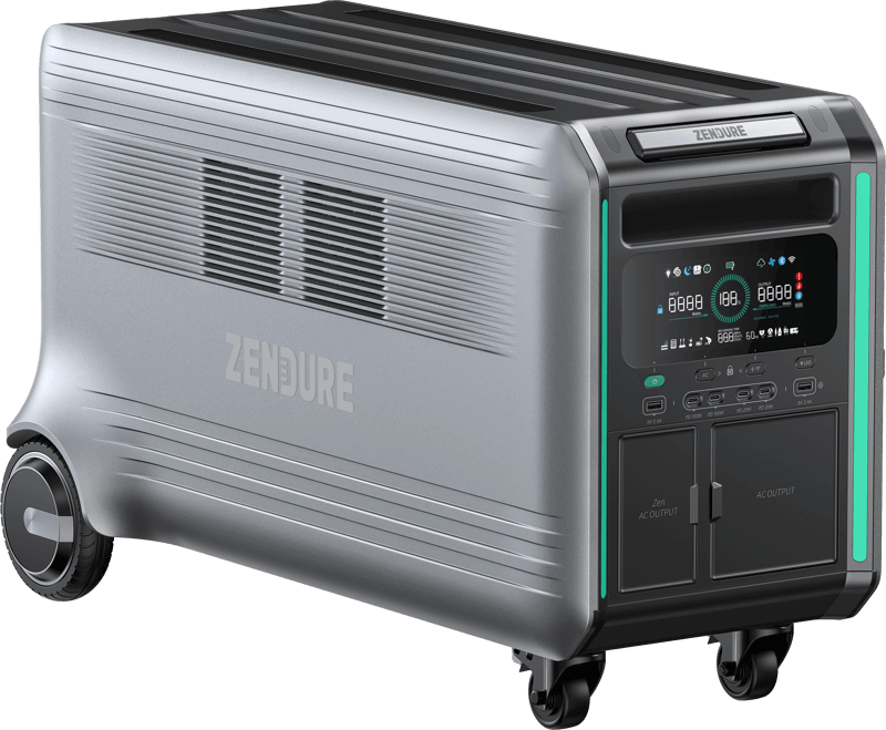 3600 Watt Portable Power Station - 4608Wh: Zendure SuperBase V4600