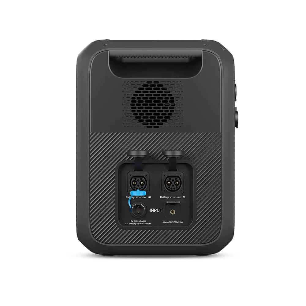 2200 Watt Portable Power Station - 2048Wh: Bluetti AC200 Max - Side View