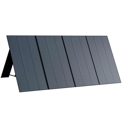 350 Watt Portable Solar Panel: Bluetti PV350 - Front Left View Fully Expanded