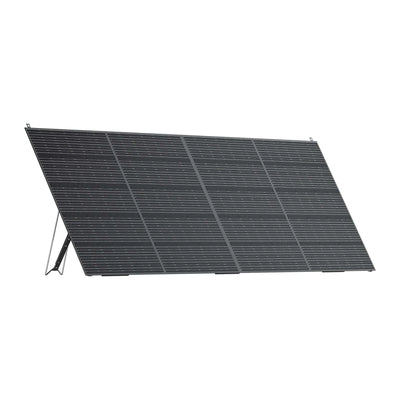 420 Watt Portable Solar Panel: Bluetti PV420 - Front Left View Fully Expanded