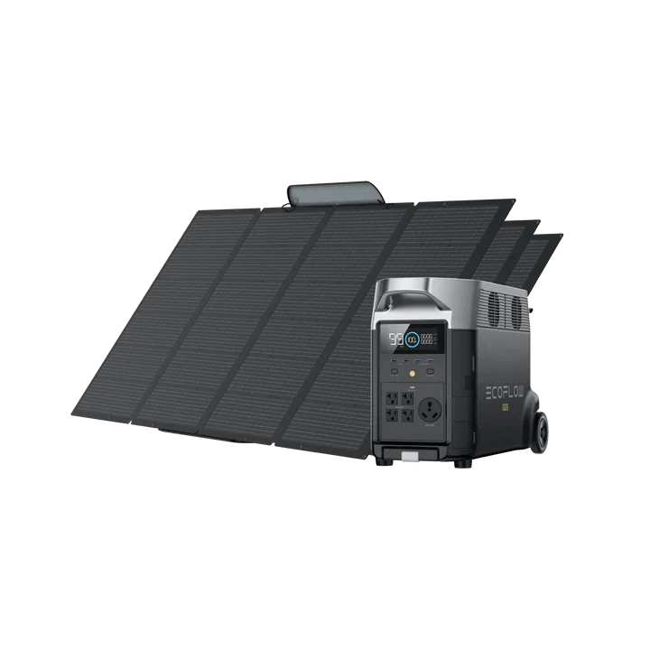 3600 Watt Solar Generator For Home (220-1200 Solar Watts): EcoFlow