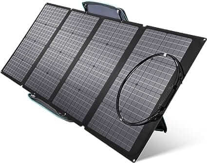 160 Watt Portable Solar Panel: EcoFlow