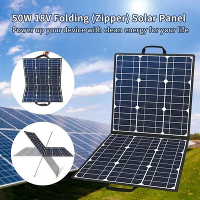 50 Watt Portable Solar Panel: FlashFish SP50