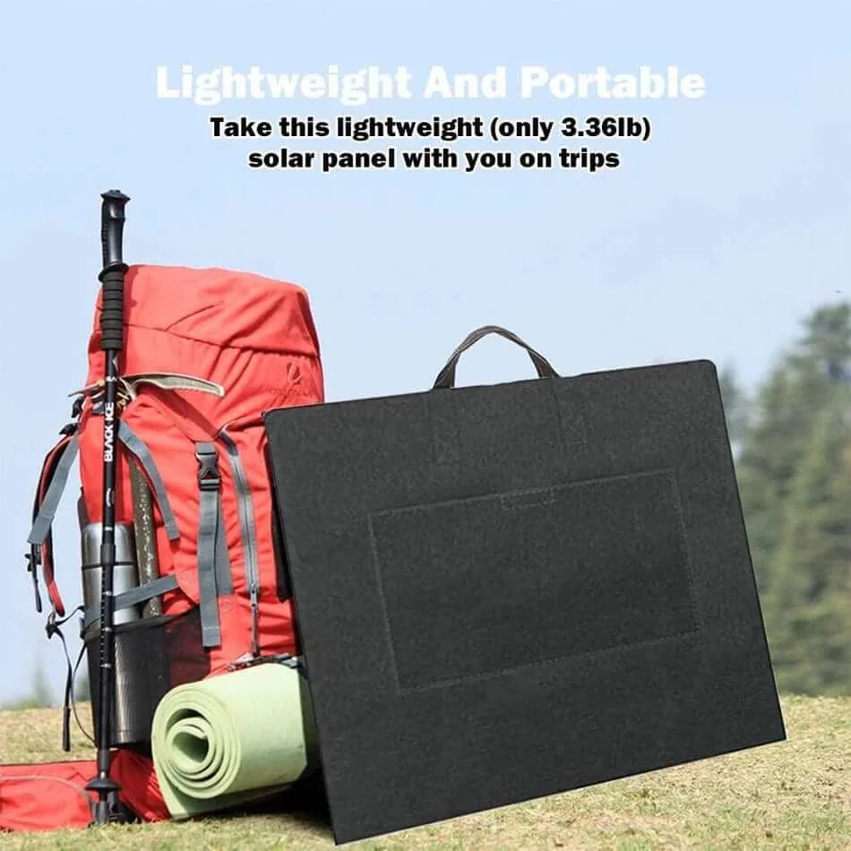 50 Watt Portable Solar Panel: FlashFish SP50