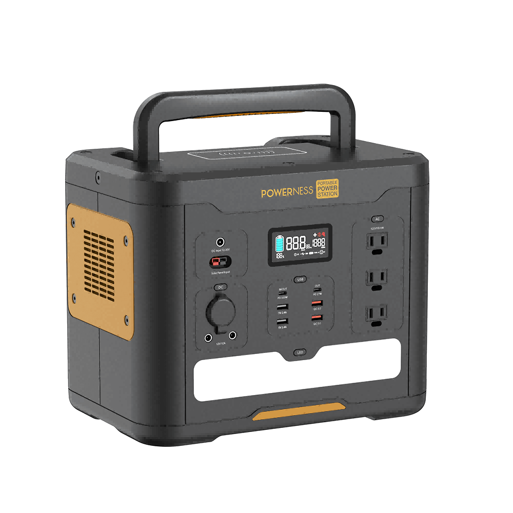 1500 Watt Portable Power Station - 1536Wh: Powerness Hiker U1500