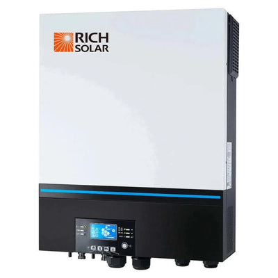 6000 Solar Watt Off Grid Solar Power System: Rich Solar